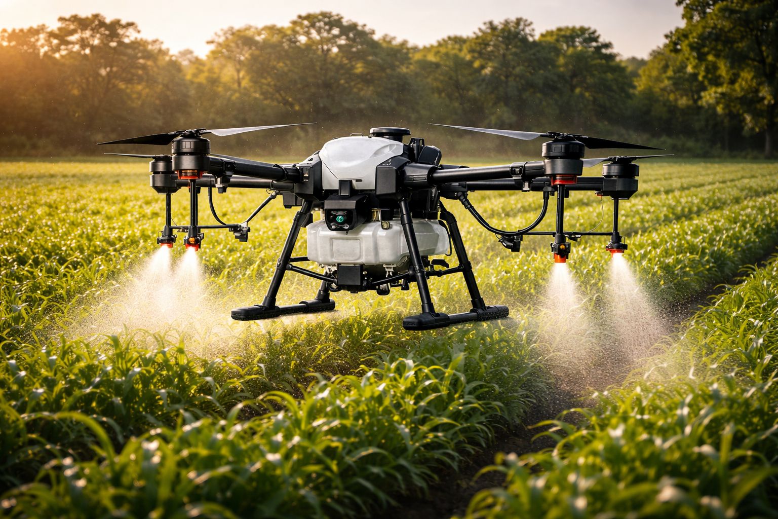 Drone Spraying in Indian Agriculture